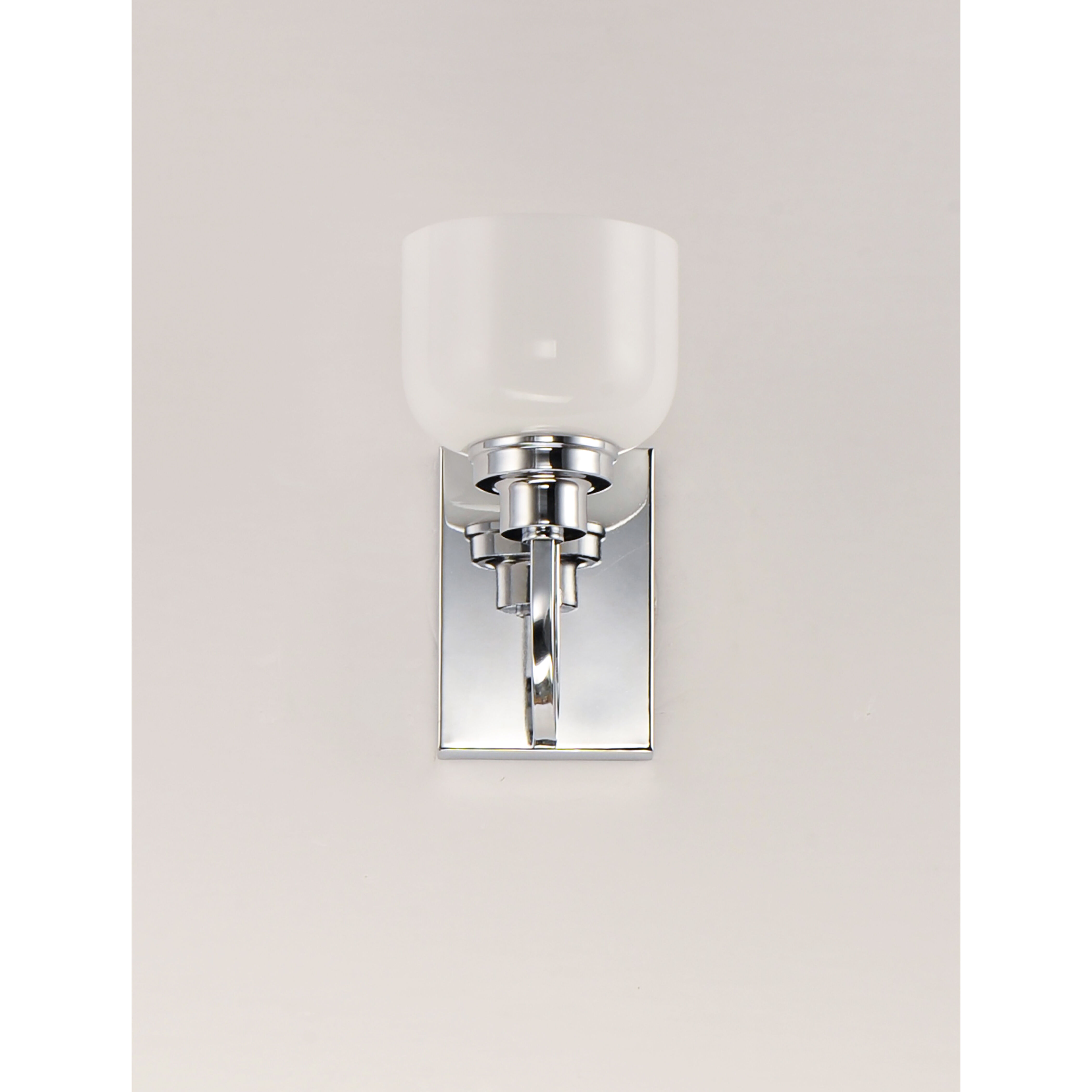 Swale 1 Light 8 inch Polished Chrome Bath Vanity Wall Light