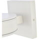 Raine 5 inch White Outdoor Wall Light