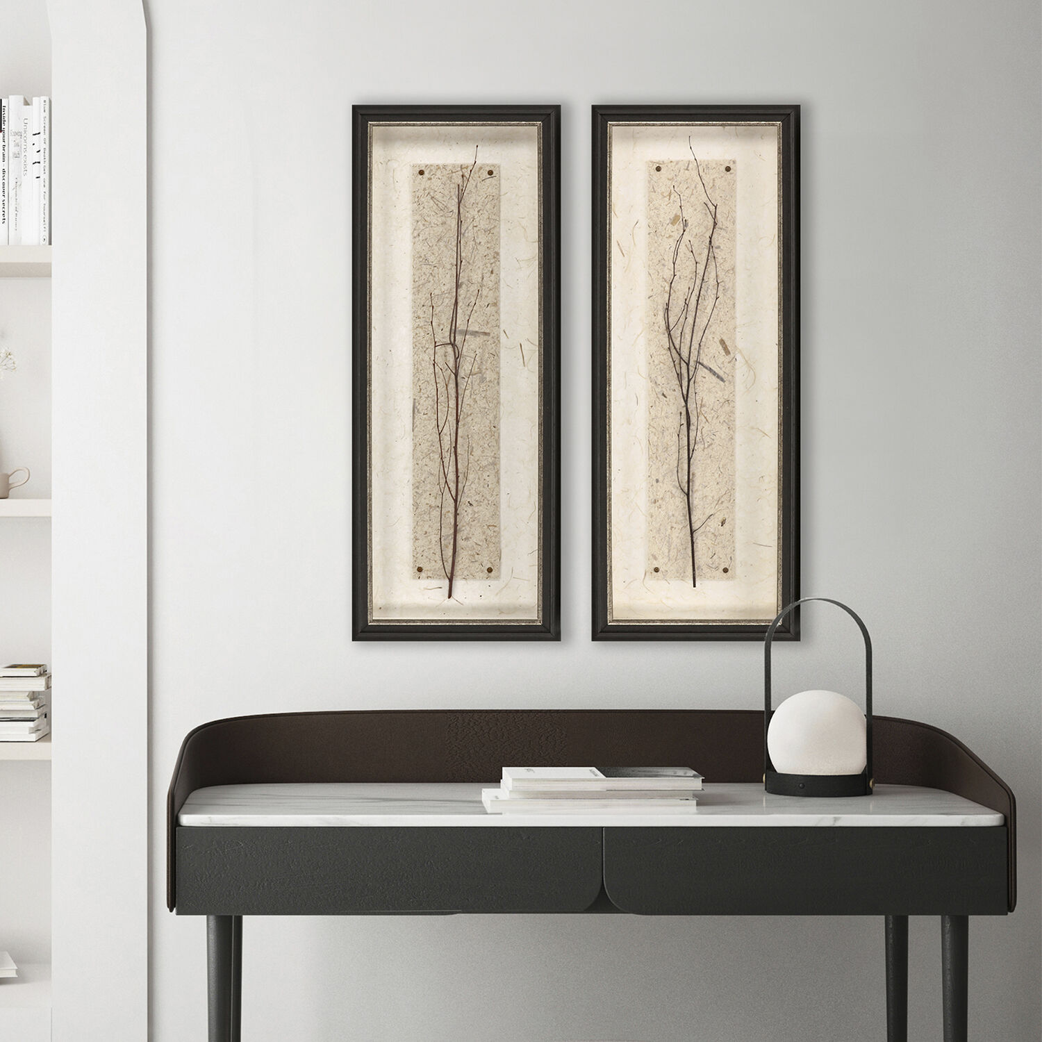 Naturals Brown and Beige and Neutral Framed Art