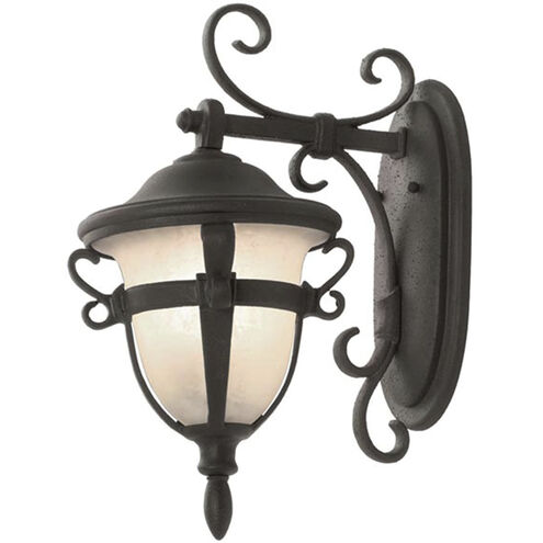 Tudor 2 Light 18 inch Walnut Outdoor Wall Sconce