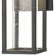 Emode LED 10 inch Matte Black Outdoor Sconce