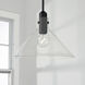 Greer 1 Light 14 inch Matte Black Pendant Ceiling Light