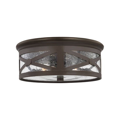 Outdoor Ceiling 2 Light 13.00 inch Outdoor Ceiling Light