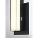 Vantage LED Coal Bath Vanity Wall Light in Chrome