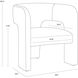 Isidore Ernst Sandstone Lounge Chair