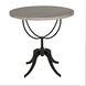 Wine 30 X 30 inch Vintage Grey Accent Table