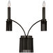 Fisher Weisman Sutton LED 17.75 inch Bronze Double Sconce Wall Light