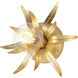 Paloma 1 Light 10 inch Gold Leaf ADA Wall Sconce Wall Light