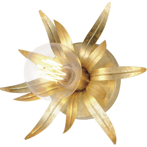 Paloma 1 Light 10 inch Gold Leaf ADA Wall Sconce Wall Light