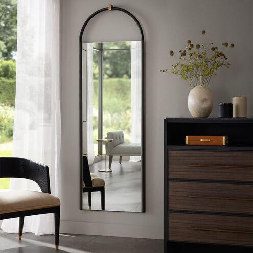 Shevlin Dim Gray Floor Mirror