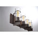 Pista LED 26 inch Bronze Vanity Light Wall Light