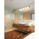 Soledad 5 Light 38.75 inch Brushed Nickel Vanity Wall Light