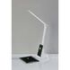 Cody 17.75 inch 10 watt Matte White Wireless Charging Desk Lamp Portable Light, with Smart Switch, Simplee Adesso