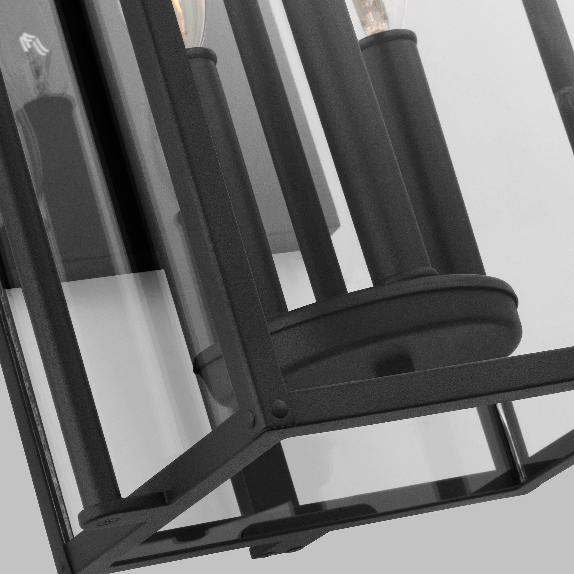 Sean Lavin Wellsworth 3 Light 22.5 inch Textured Black Outdoor Wall Lantern