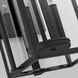 Sean Lavin Wellsworth 3 Light 22.5 inch Textured Black Outdoor Wall Lantern