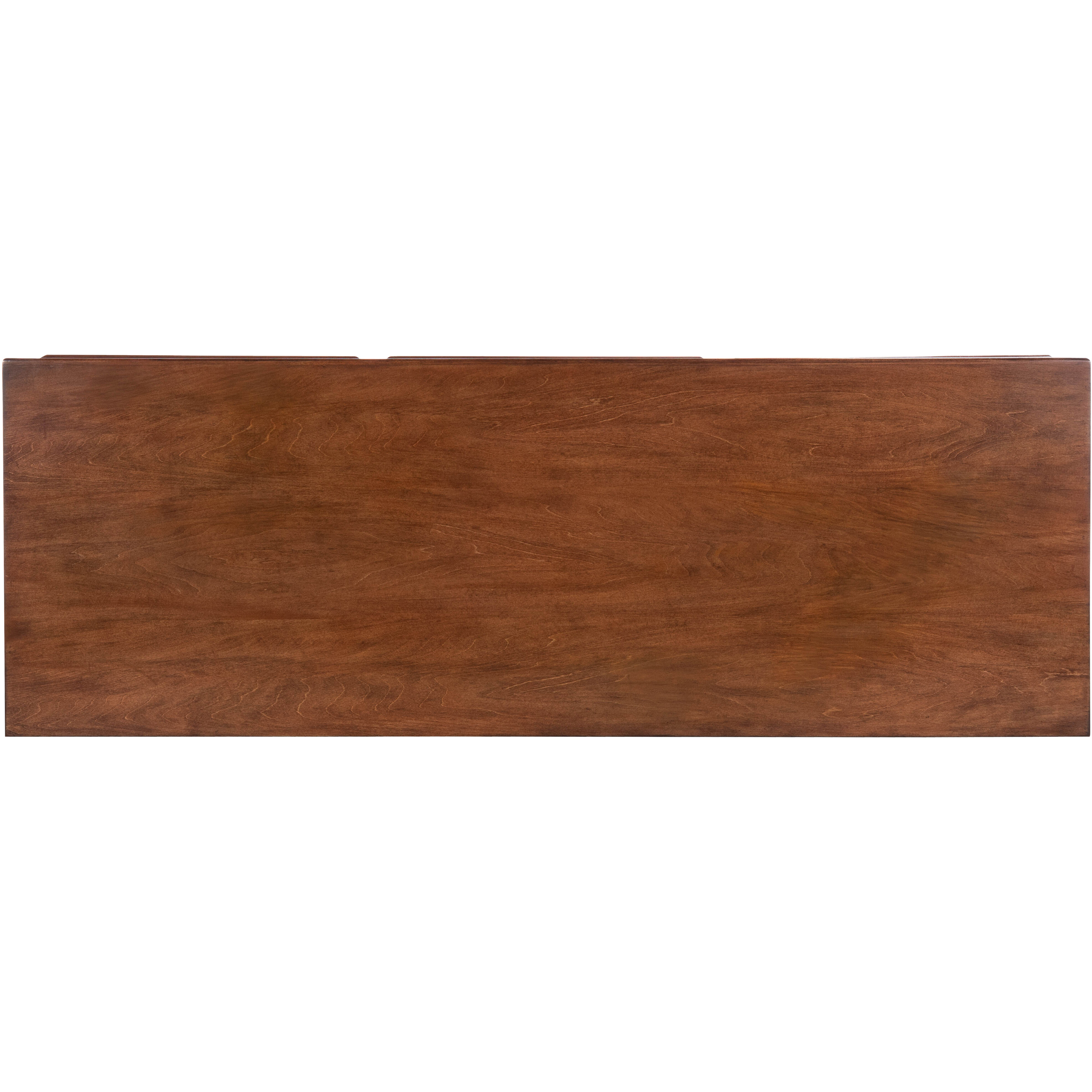 Shelly Leather & Capiz Shell Inlay Buffet or Sideboard