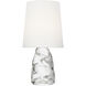 AERIN Lupin 16 inch 1.6 watt Clear Glass Cordless Accent Lamp Portable Light