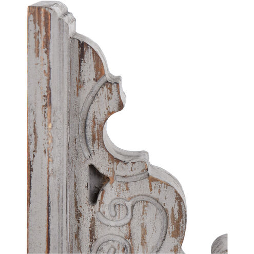 Signature 7 X 4 inch Distressed Taupe Book Ends