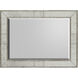 Callista 48 X 36 inch Gilded Silver Wall Mirror