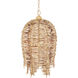 Tiptur 3 Light 16.5 inch Coco Cream Pendant Ceiling Light