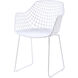 Honolulu White Chair, Set of 2