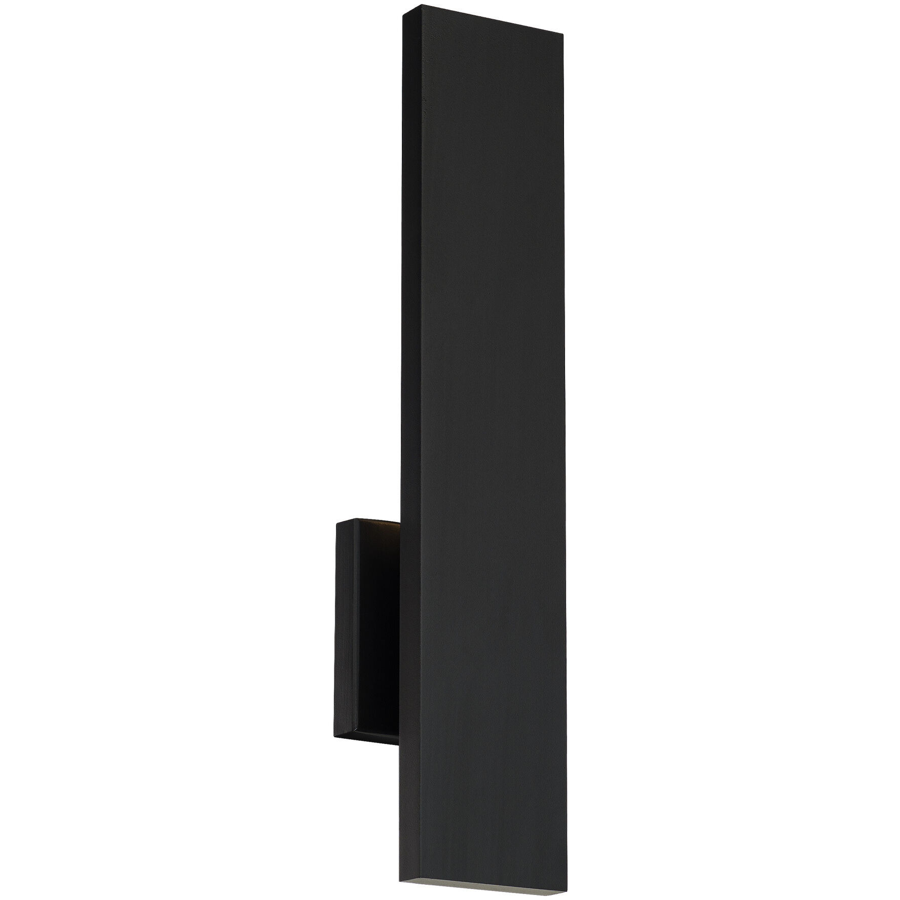 WAC Lighting WS W29118 30 BK Stag LED 3 inch Black Outdoor Wall
