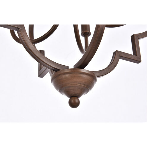 Sandara 4 Light 20 inch Weathered Oak Pendant Ceiling Light