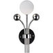 Element LED 8 inch Polished Nickel Wall Light