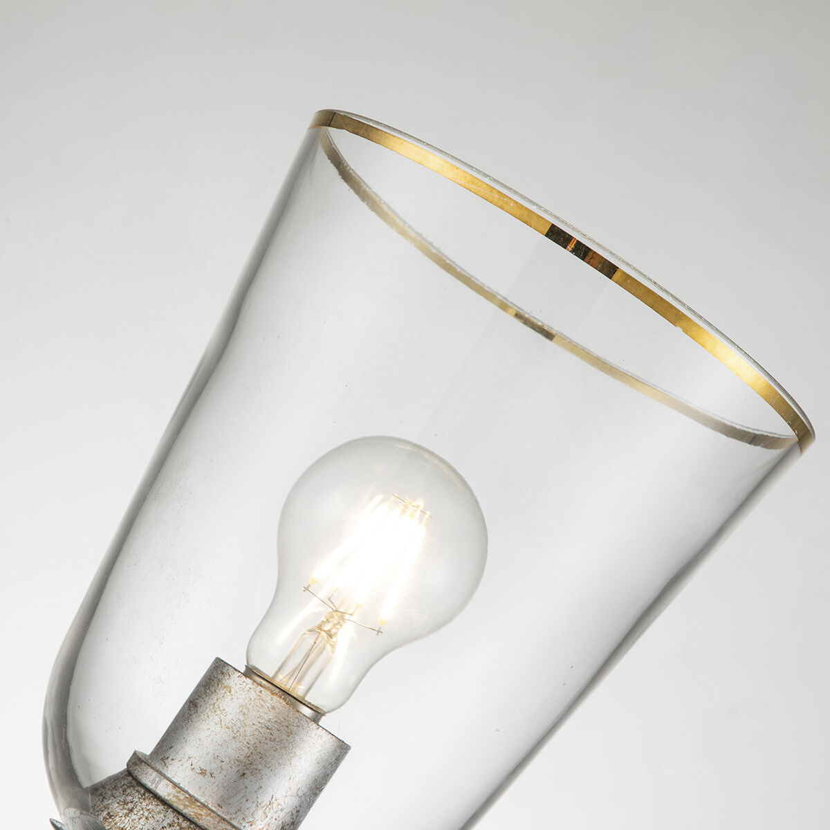 Staring 1 Light 7 inch Silver Leaf Sconce Wall Light