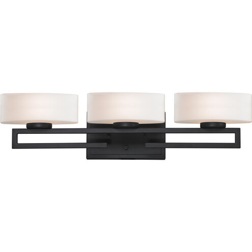 Cetynia 3 Light 24.38 inch Bronze Vanity Wall Light in G9