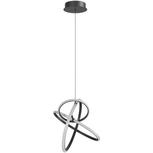 Circa LED 21 inch Black Pendant Ceiling Light