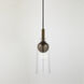 Dani 1 Light 5.25 inch Aged Brass Pendant Ceiling Light