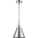Franklin Restoration Appalachian LED 8 inch Polished Chrome Mini Pendant Ceiling Light