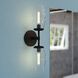 Warren 2 Light 4.75 inch Matte Black Wall Light
