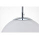 Baxter 3 Light 36 inch Chrome Pendant Ceiling Light