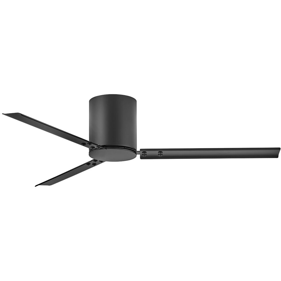 Indy Flush 58 inch Matte Black Fan