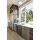 Vaughn 1 Light 6 inch Chrome Flush Mount Ceiling Light