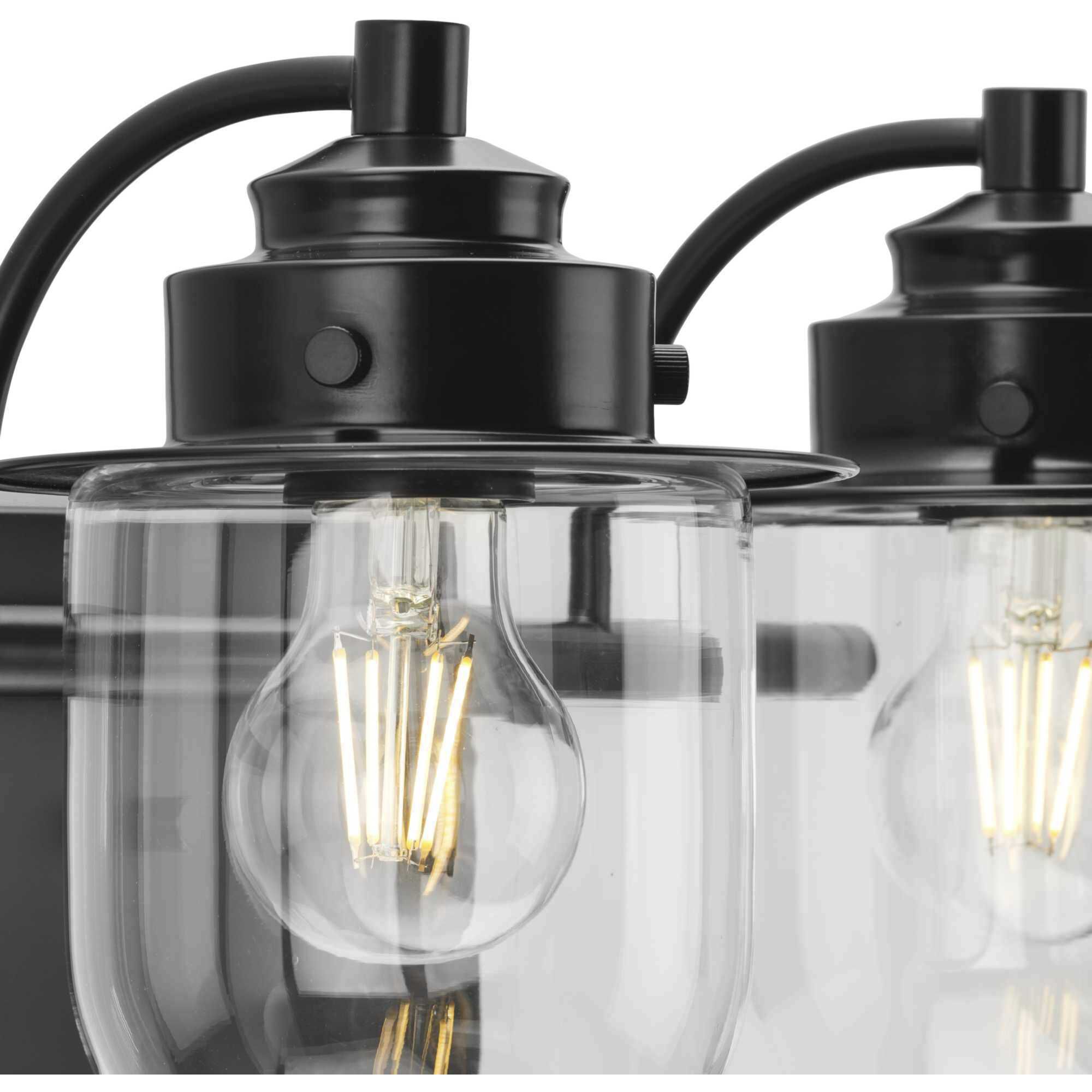 Northlake 2 Light 15.5 inch Matte Black Bath Light Wall Light