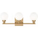 Sean Lavin Clybourn 3 Light 21.63 inch Bathroom Vanity Light