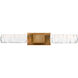Juliet LED 4.75 inch Aged Brass Bath Vanity & Wall Light
