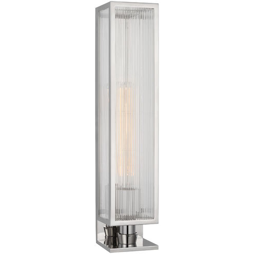 Barbara Barry York LED 5 inch Polished Nickel Single Box Sconce Wall Light