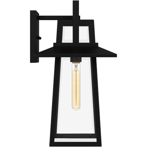 Devonport 1 Light 19 inch Matte Black Outdoor Wall Lantern