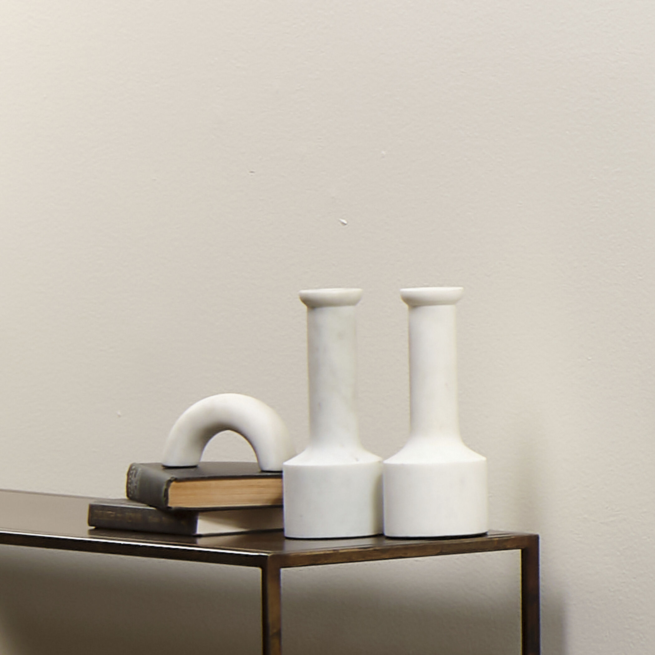 Ostrich White Decorative Object