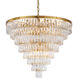 Canada 27 Light 36 inch Gold Chandelier Ceiling Light