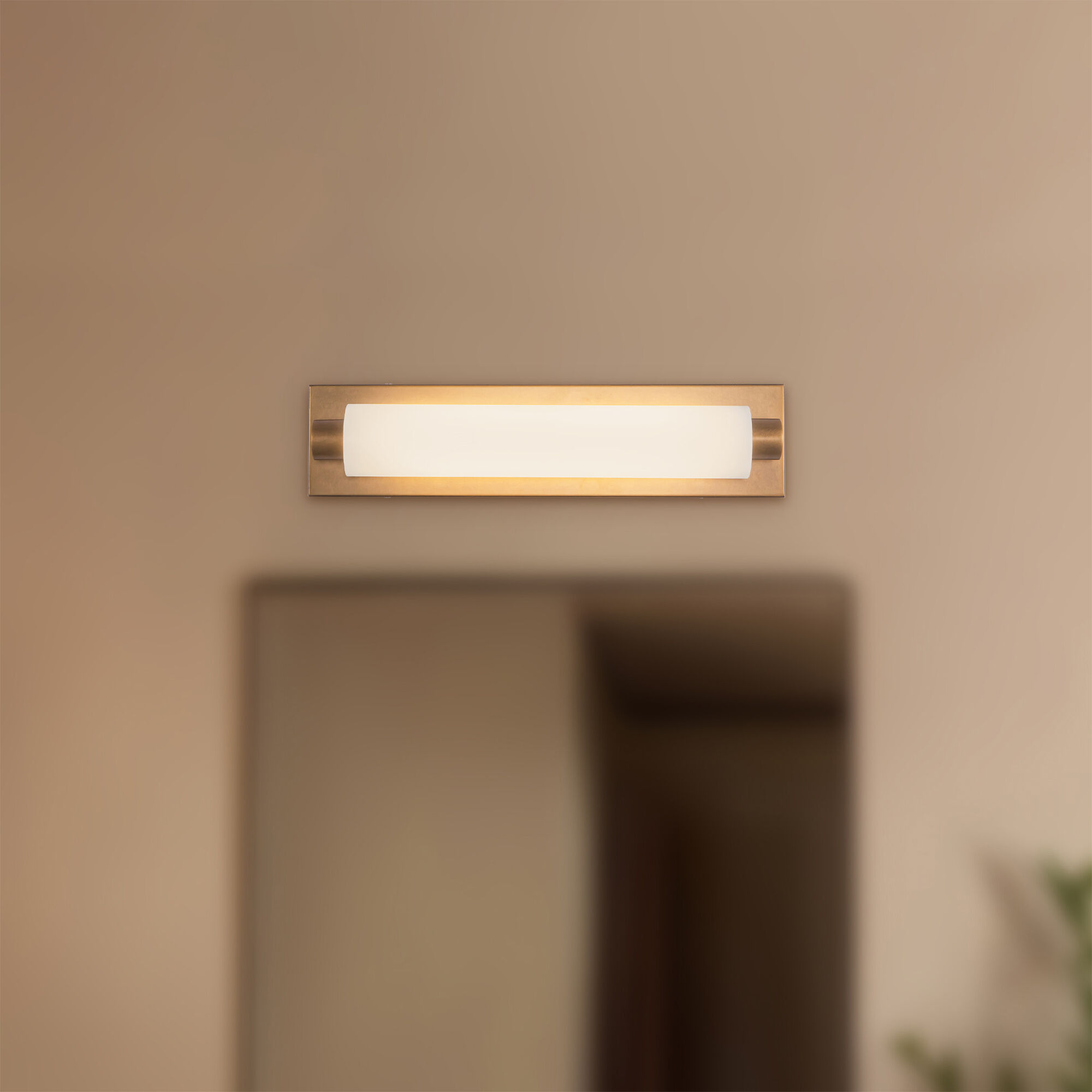 Charleston 18.75 inch Vintage Brass Bath Vanity Light Wall Light