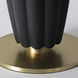 Crocus 27.75 inch 150 watt Black Table Lamp Portable Light