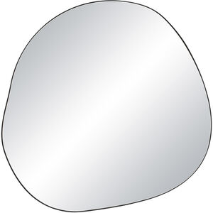 Dolly 45.25 X 44.25 inch Matte Black Wall Mirror