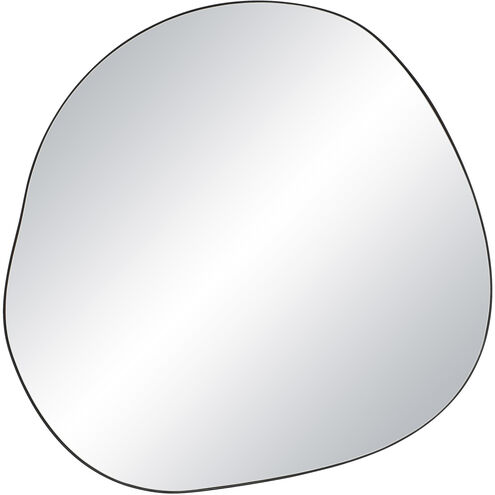Dolly 45.25 X 44.25 inch Matte Black Wall Mirror