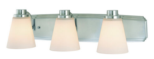 Southport 3 Light 24 inch Satin Nickel Bath Vanity Wall Light