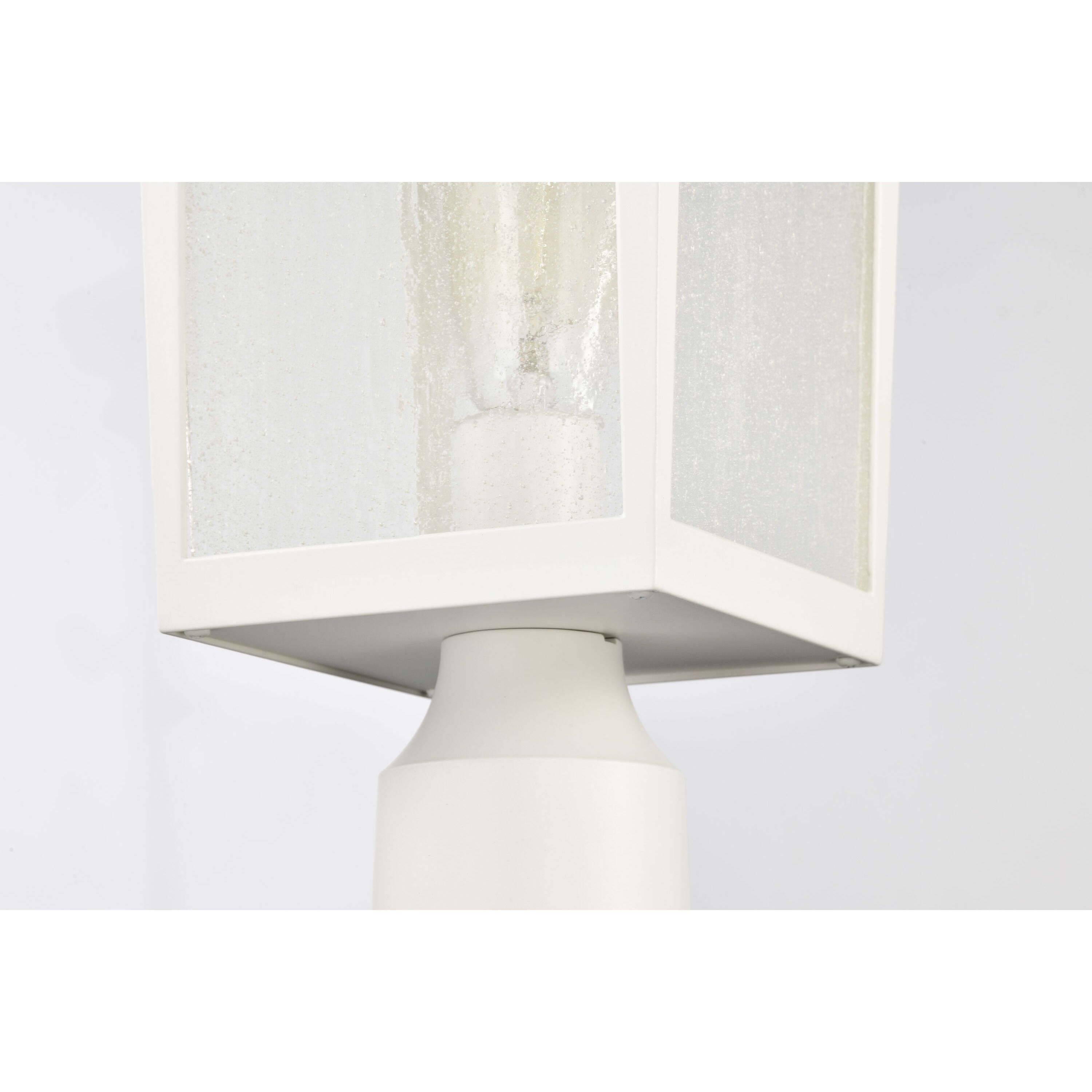 Cove Neck 14 inch White Post Lantern, Small